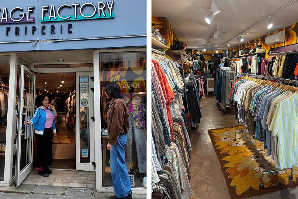Vintage Factory, une friperie à Quimper